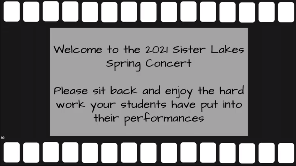 Sister Lakes Spring Music Concert 2021