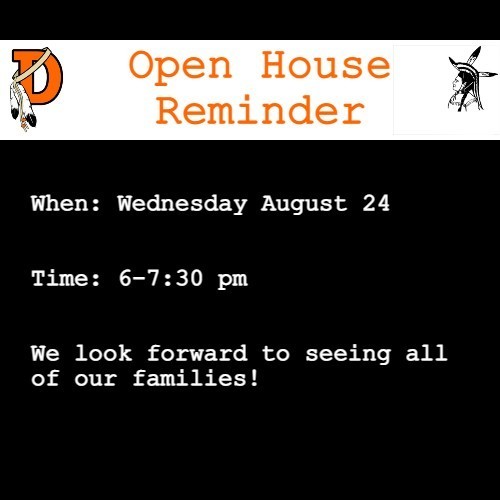 Open House Reminder