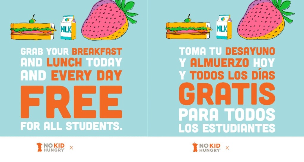 Free Breakfast and Lunch for All Students